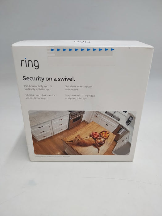 Ring Pan-Tilt Indoor Cam with 360 Horizontal Pan Coverage