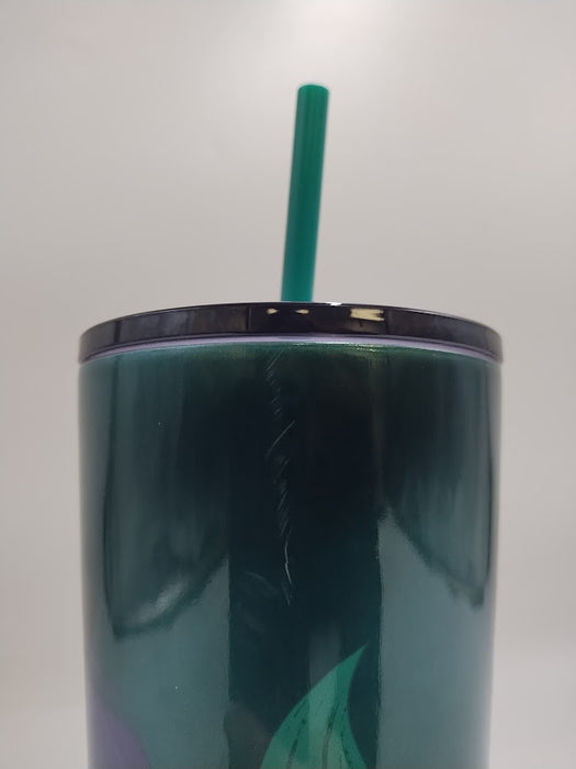 Starbucks Siren Stainless Steel 24 Oz, Metallic Purple Green READ DESCRIPTION