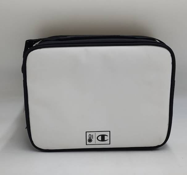 Champion Center Lunch Kit with Tray - White