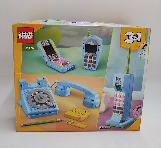 LEGO Creator 3 in 1 Retro Telephone Kids Building Toy 31174 SEE DETAILS
