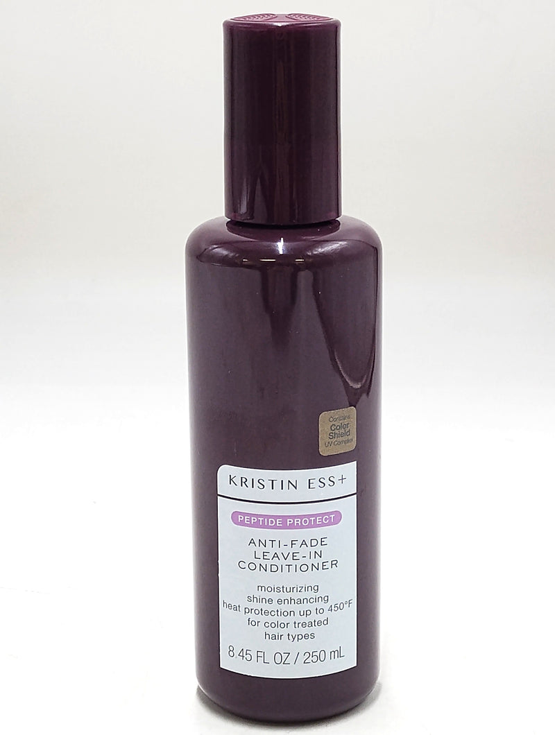 Kristin Ess+ Color Safe Leave-In Conditioner & Heat Protectant - Sulfate-Free - UV Color Shield & Peptide Technology - 8.45 fl oz