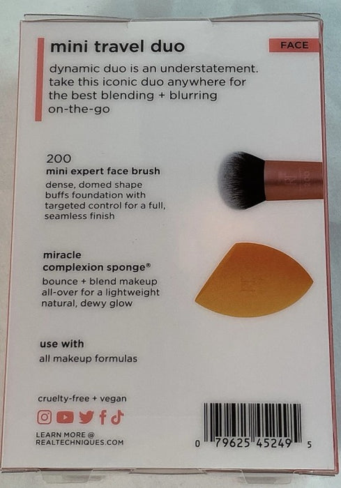 Real Techniques Mini Brush and MCS Sponge Duo
