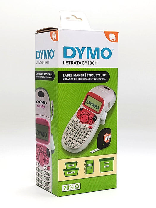DYMO LetraTag 100H Handheld Label Maker Pink