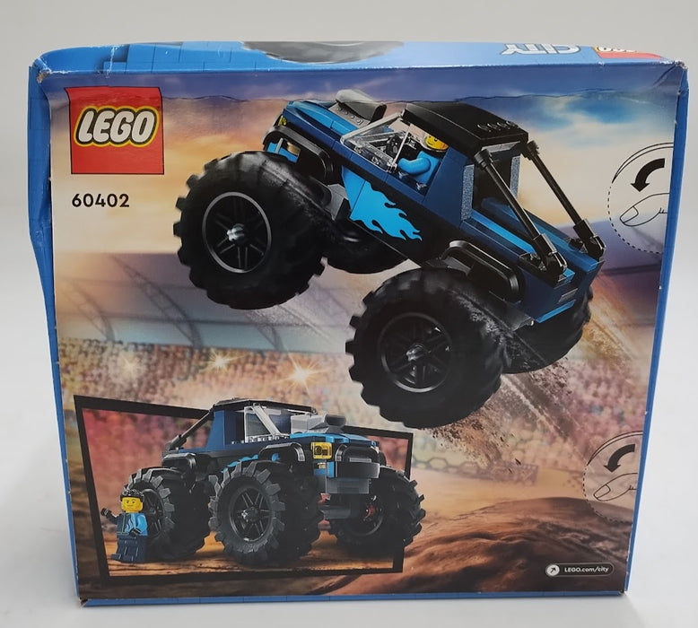 LEGO City Blue Monster Truck Off-Road Toy, Mini Monster Truck 60402 SEE DETAILS