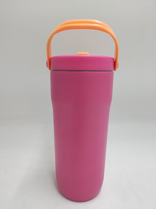 Zak Designs 20 fl oz Stainless Steel Sutton Grip Tumbler - Pink READ DESCRIPTION