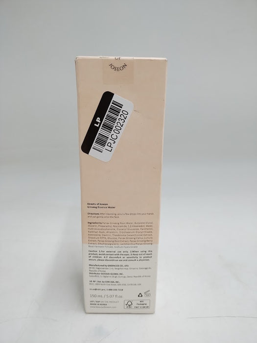 Beauty of Joseon Ginseng Essence Water Korean Skincare - 150ml
