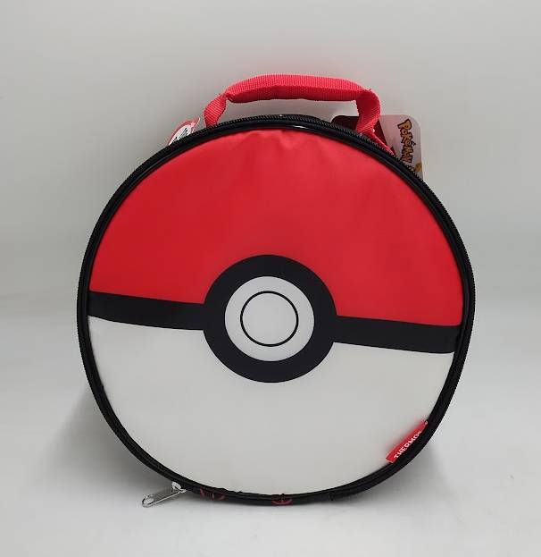 Thermos Soft Novelty Pokemon Ball Classic Molded Lunch Bag - Red