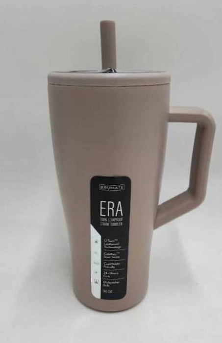 BruMate Era 30oz 100% Leakproof Straw Tumbler - Mocha