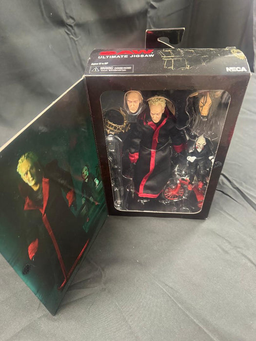 NECA Saw Ultimate Jigsaw Killer w/ Black Robe 7" Action Figure *SEE DETAILS*