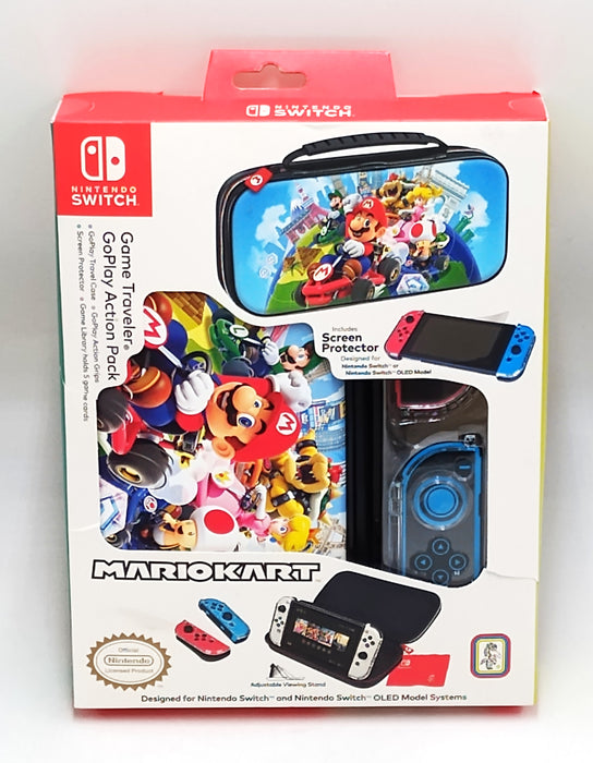 Nintendo Switch Game Traveler GoPlay Mario Kart Action Pack *SEE DETAILS*