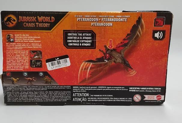 Jurassic World New Sounds PTERANDON Action Figure.SEE DETAILS.