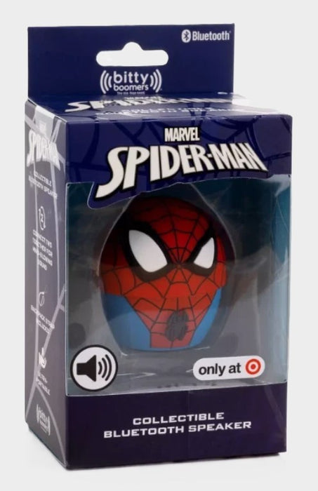 Spider-Man Bitty Boomer Bluetooth Speaker: Portable USB-C Rechargeable for iOS & Android