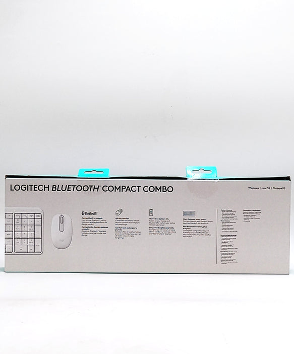 Logitech Bluetooth Compact Combo - White