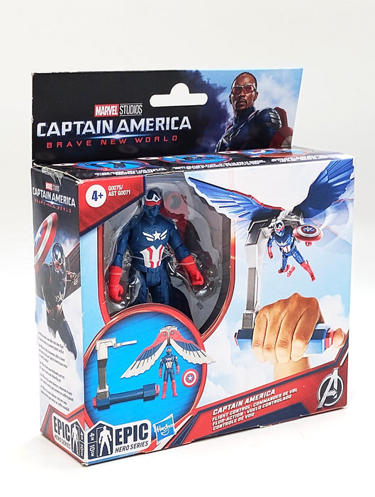 Captain America Brave New World 4'' Flight Captain Action Figure *SEE DETAILS*