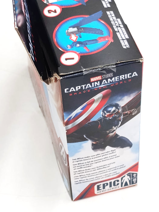 Captain America Brave New World 4'' Flight Captain Action Figure *SEE DETAILS*