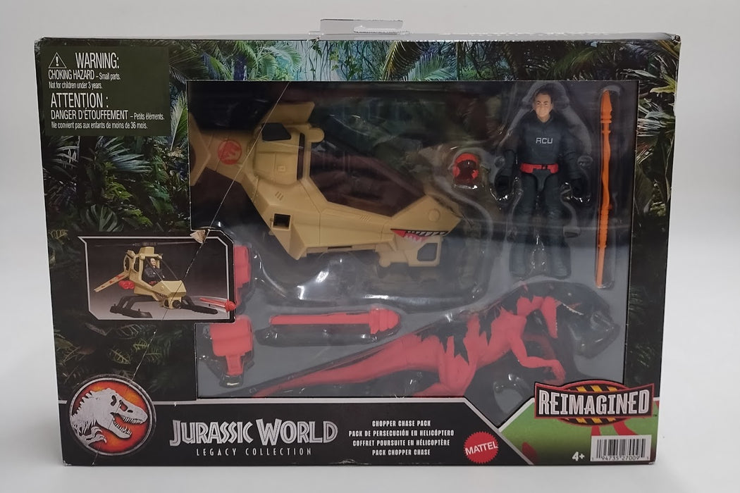 Jurassic World Legacy Collection Reimagined Chopper Chase Pack
