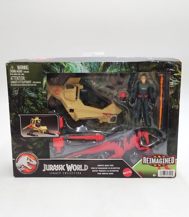 Jurassic World Legacy Collection Reimagined Chopper Chase Pack