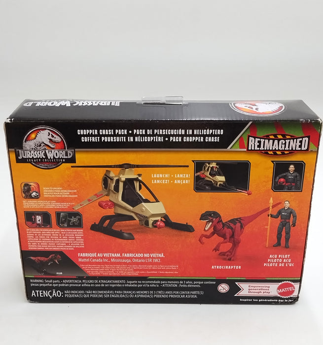 Jurassic World Legacy Collection Reimagined Chopper Chase Pack