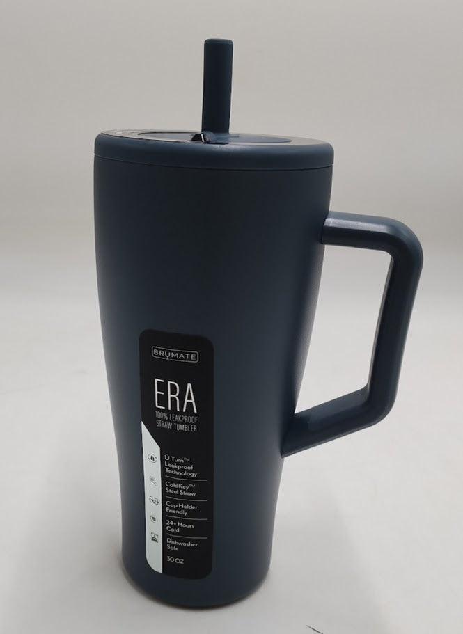 BruMate Era 30oz 100% Leakproof Straw Tumbler - Nightfall Blue