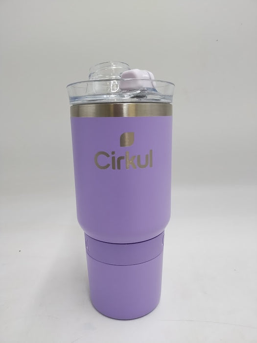 Cirkul Amethyst On-The-Go StrawSip Tumbler - 24oz READ DESCRIPTION