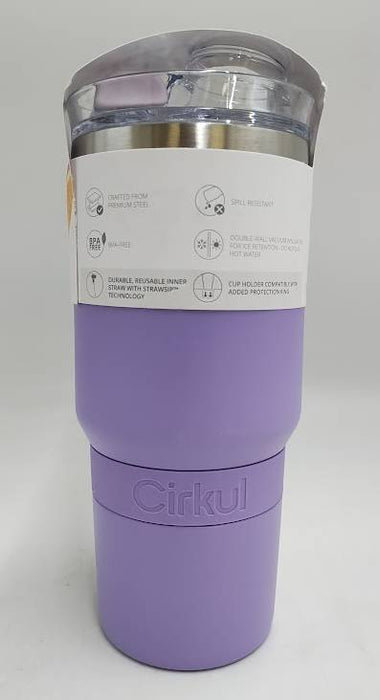 Cirkul Amethyst On-The-Go StrawSip Tumbler - 24oz READ DESCRIPTION