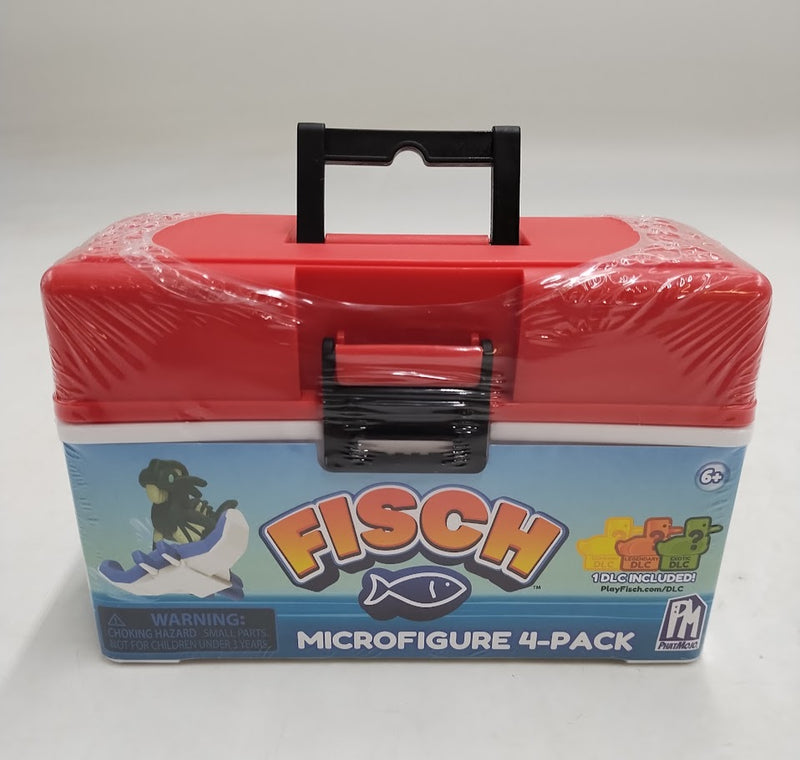 PhatMojo Fisch Collectible Action Figure Playset RED