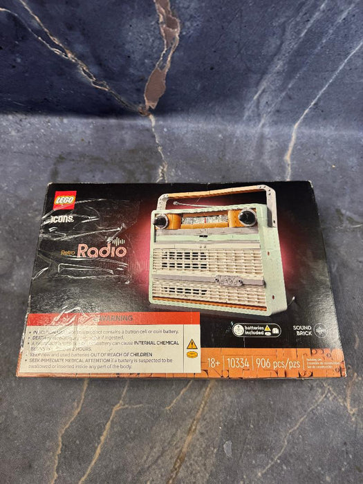 LEGO Icons Retro Radio Building Set for Adults 10334 SEE DETAILS