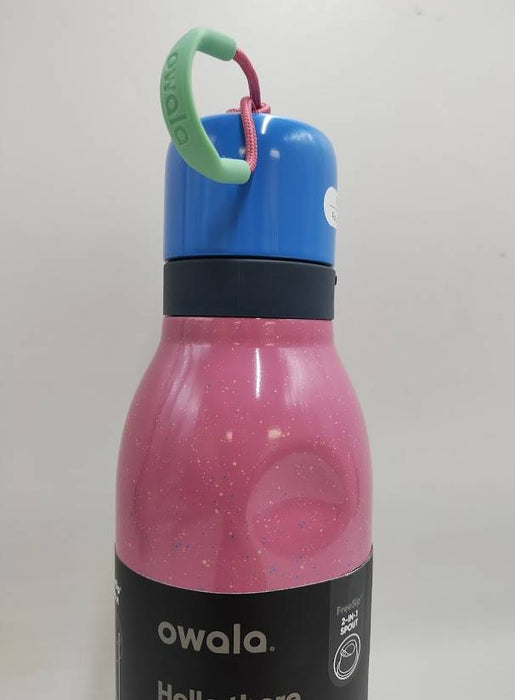 Owala 24oz FreeSip TWIST Stainless Steel - Bubblegum Burst READ DESCRIPTION