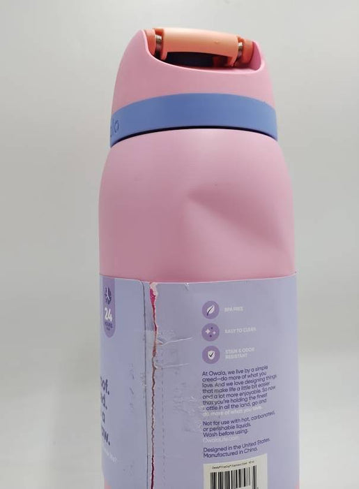 Owala 40oz FreeSip Stainless Steel Water Bottle - Kickflip READ DESCRIPTION