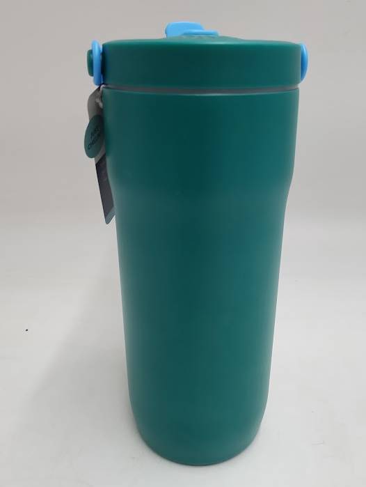 Zak Designs 20 fl oz Stainless Steel Sutton Grip Tumbler- Green READ DESCRIPTION