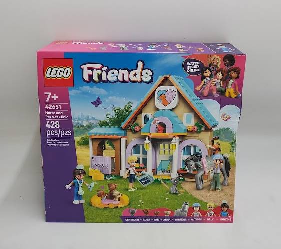LEGO Friends Horse and Pet Vet Clinic Pretend Play Set 42651 SEE DETAILS