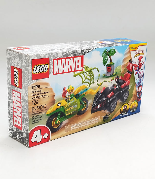 LEGO Marvel Spidey And His Amazing Friends Spin & Electro Dinosaur *SEE PHOTOS*