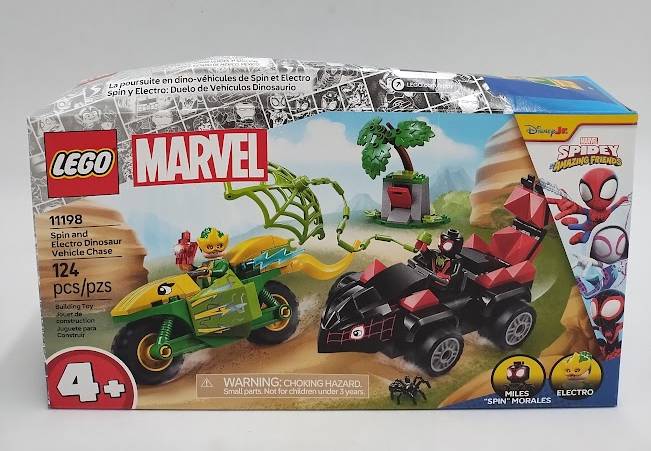 LEGO Marvel Spidey And His Amazing Friends Spin & Electro Dinosaur *SEE DETAILS