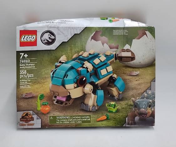 LEGO Jurassic World Baby Bumpy: Ankylosaurus Dinosaur Toy 76962 SEE DETAILS