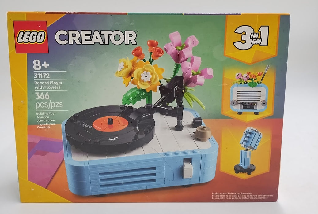 LEGO Creator 3 in 1 Record Player with Flowers 31172 SEE DETAILS