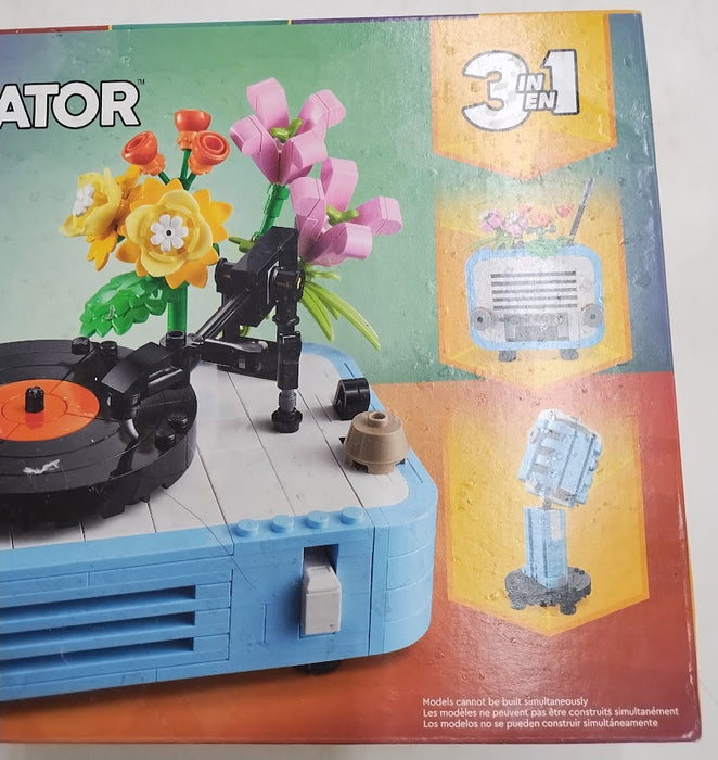 LEGO Creator 3 in 1 Record Player with Flowers 31172 SEE DETAILS