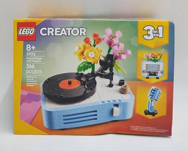 LEGO Creator 3 in 1 Record Player with Flowers 31172 SEE DETAILS
