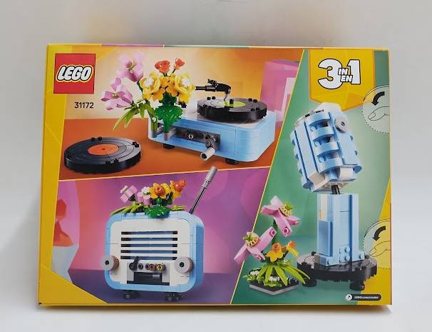 LEGO Creator 3 in 1 Record Player with Flowers 31172 SEE DETAILS