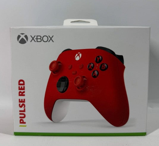 Xbox Series X|S Wireless Controller - Pulse Red: Microsoft, USB-C, Bluetooth, PC Compatible