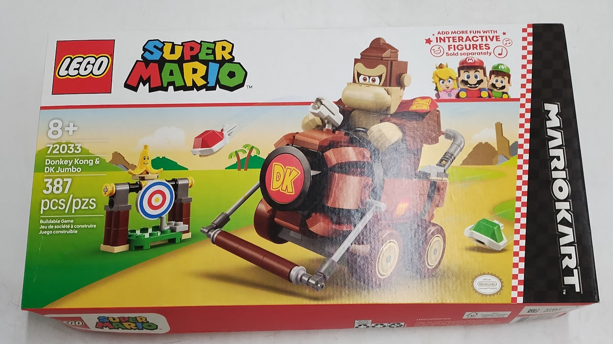 LEGO Super Mario Kart Donkey Kong & DK Jumbo Building Toy 72033 SEE DETAILS