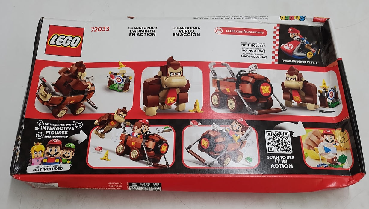 LEGO Super Mario Kart Donkey Kong & DK Jumbo Building Toy 72033 SEE DETAILS