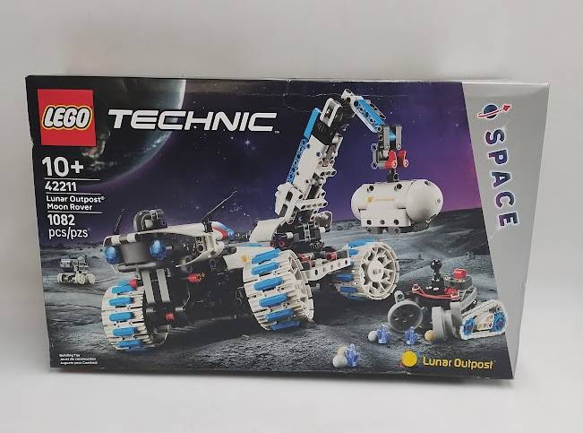 LEGO Technic Lunar Outpost Moon Rover Space Vehicle 42211.SEE DETAILS.