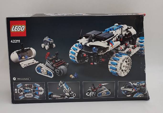 LEGO Technic Lunar Outpost Moon Rover Space Vehicle 42211.SEE DETAILS.