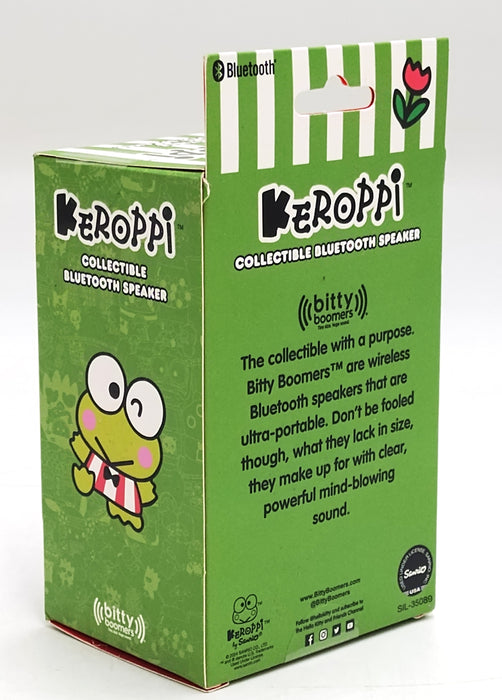Sanrio Kerroppi Bitty Boomer Bluetooth Speaker: USB-C Rechargeable