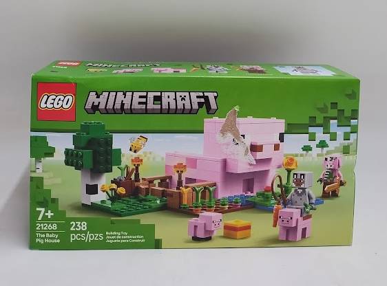 LEGO Minecraft The Baby Pig House Toy Figures Playset 21268 SEE DETAILS