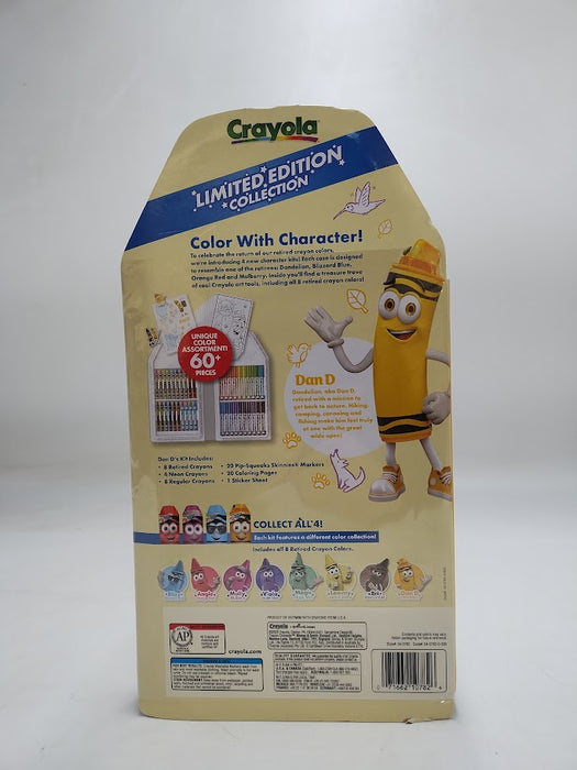 Crayola Limited Edition Character Art Case Yellow