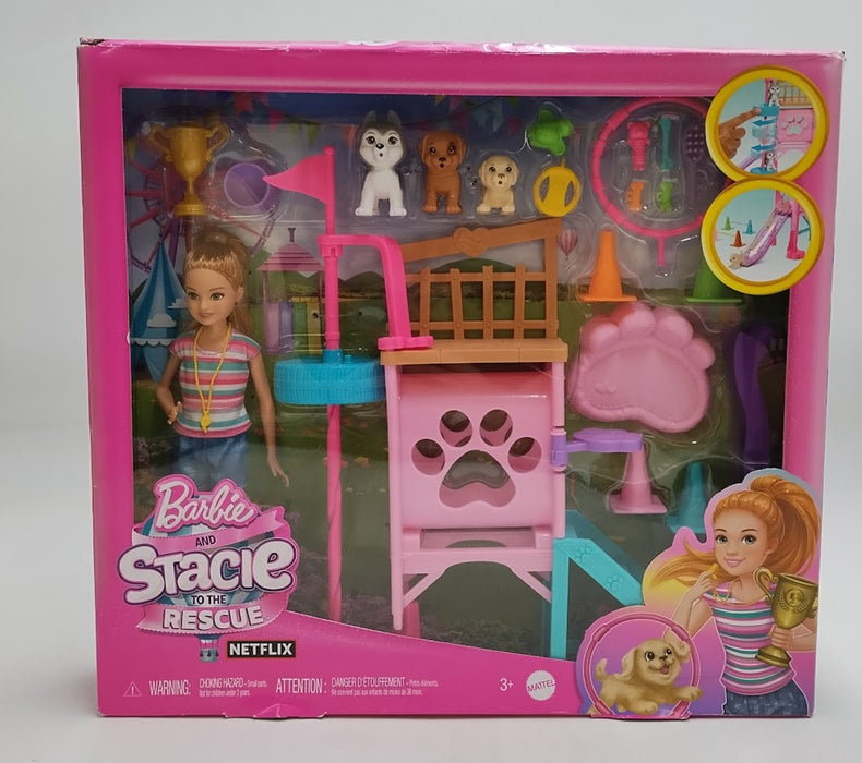 Barbie and Stacie to the Rescue Puppy Playground Playset SEE DETAILS