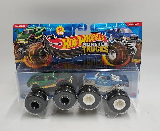 Hot Wheels Monster Trucks 1:64 Diecast SNAKEBITE VS BIGFOOT - SEE DETAILS