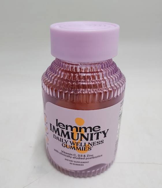 Lemme Immunity Daily Wellness Gummies - 60ct EXP 07/2027