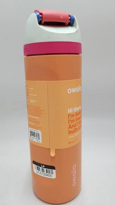 Owala FreeSip 24oz Stainless Steel Water Bottle - Tangy Tango READ DESCRIPTION